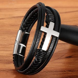 Men’s Classic Leather Bracelet