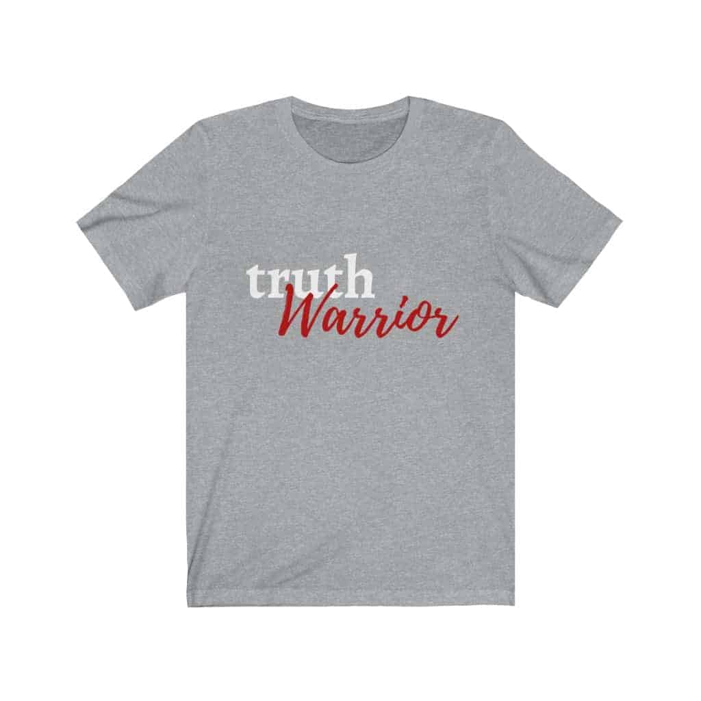 “Truth Warrior” Unisex T shirt – Simply Blessed Studio