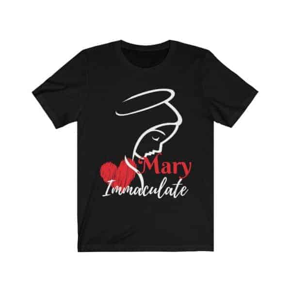 "Immaculate Heart" Unisex T Shirts - Image 6