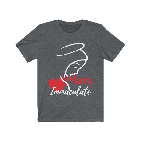 "Immaculate Heart" Unisex T Shirts - Image 5