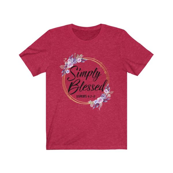 "Simply Blessed" Wreath T Shirts - Image 10