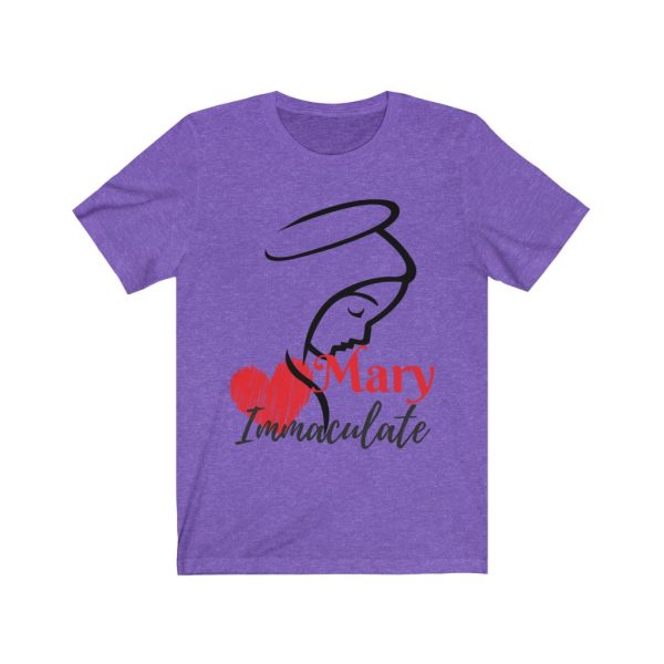 "Immaculate Heart" Unisex T Shirts - Image 7