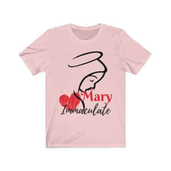 "Immaculate Heart" Unisex T Shirts - Image 11