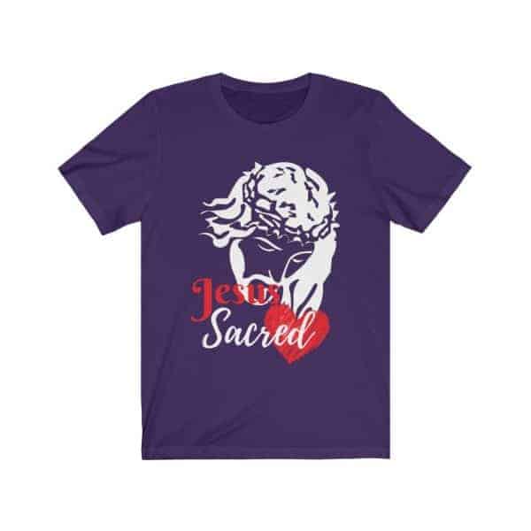 Sacred Heart unisex T Shirts - duplicate - Image 6