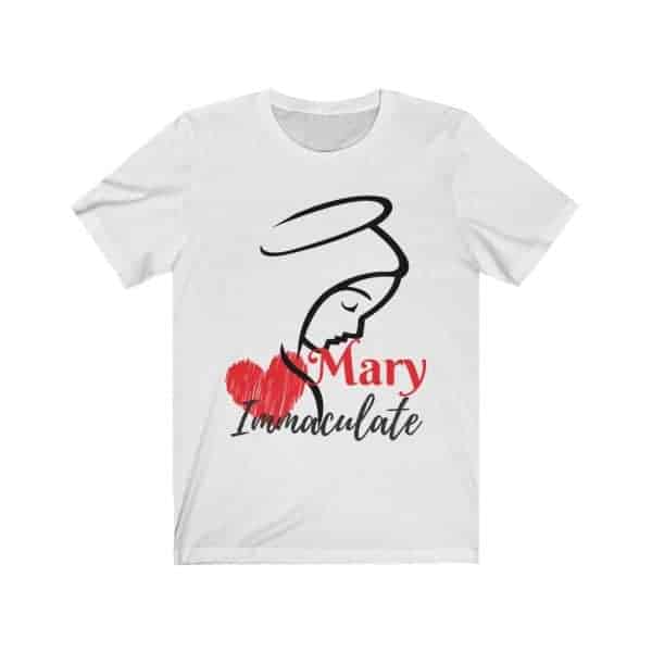 "Immaculate Heart" Unisex T Shirts - Image 12