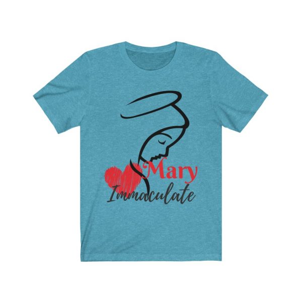 "Immaculate Heart" Unisex T Shirts - Image 8