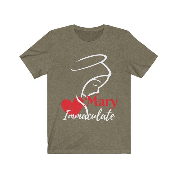 "Immaculate Heart" Unisex T Shirts - Image 2