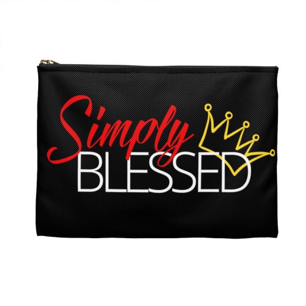 Simply Blessed Accesory Pouch Bleck