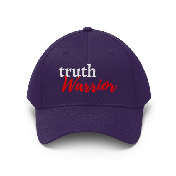 "Truth Warrior" Flat Bill Hat - Image 3