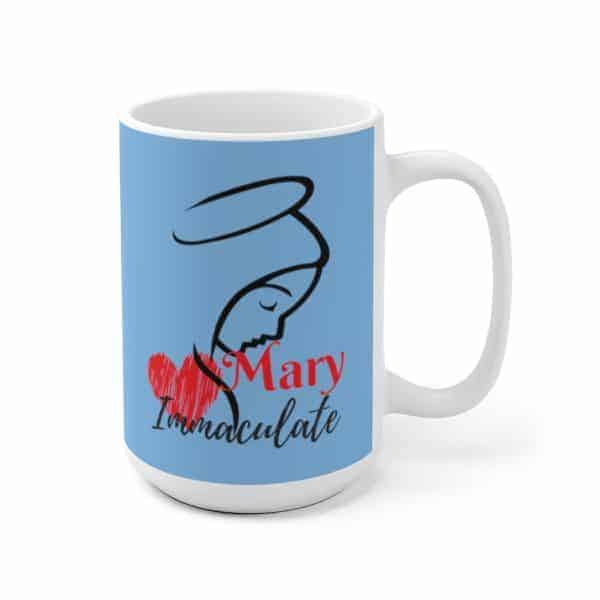 Immaculate Heart Blue Mug