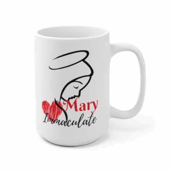 Immaculate Heart White Mug