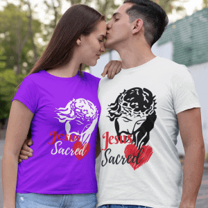 Sacred Heart unisex tees