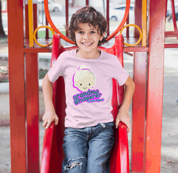 Grandma Whisperer Kids T Shirts