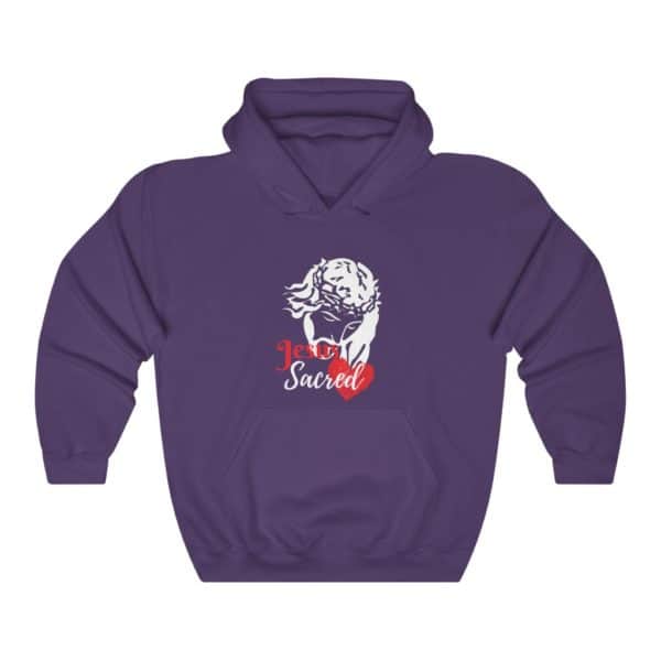 Sacred Heart Hooded Sweatshirt